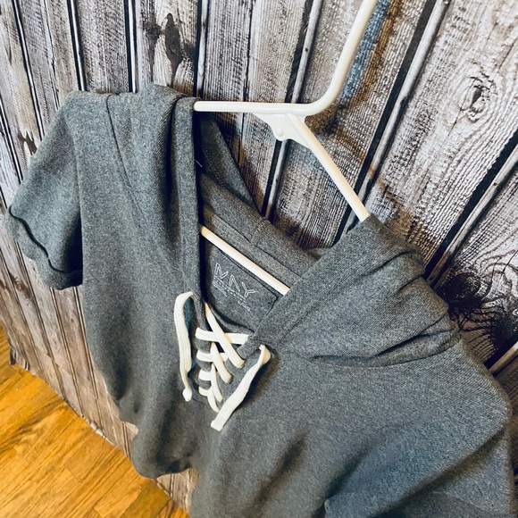 Marc New York Performace WOMENS short sleeve hooded sweat shirt - Picture 5 of 5